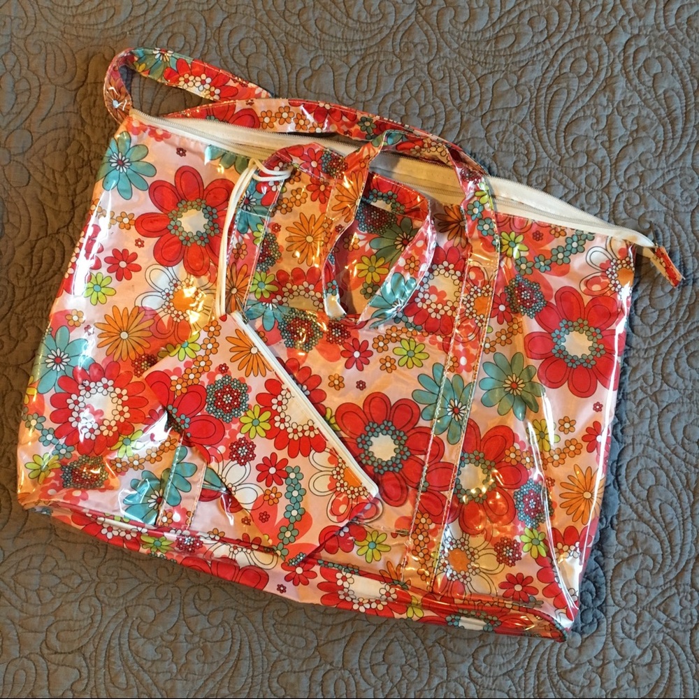 Large Floral Tote